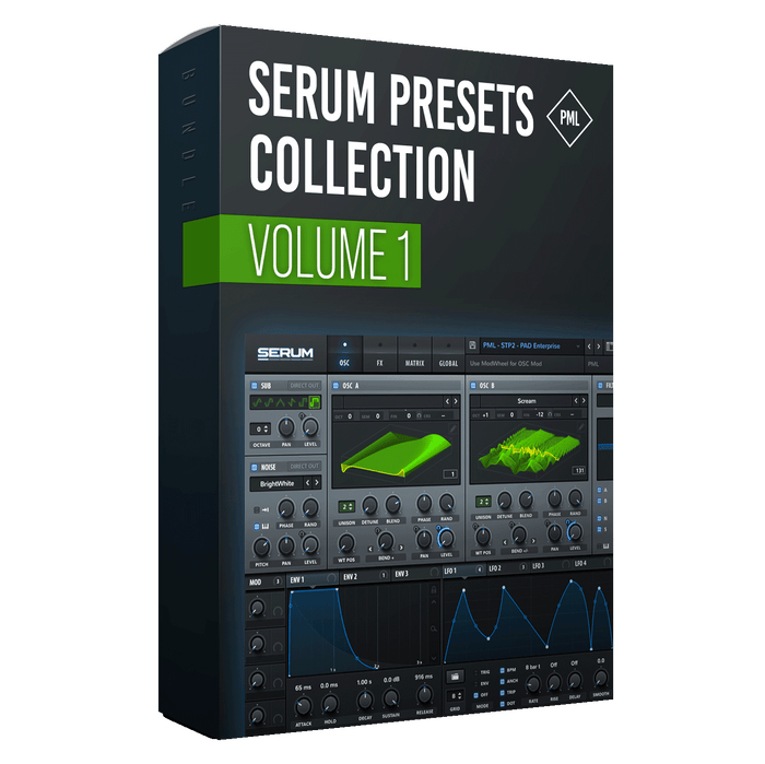 Serum Presets Collection Vol.1 product box