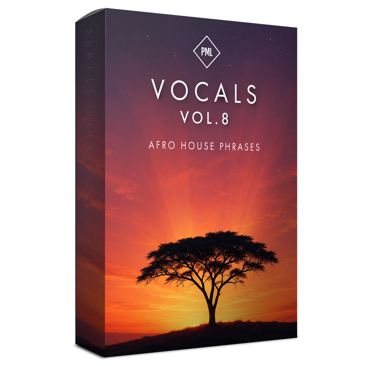Vocals Vol.8 - Sample Pack - Afro House Product Box