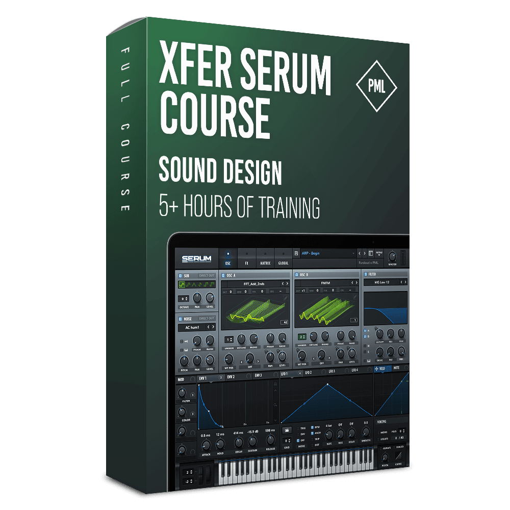 Course: Xfer SERUM + Sound Design Product Box
