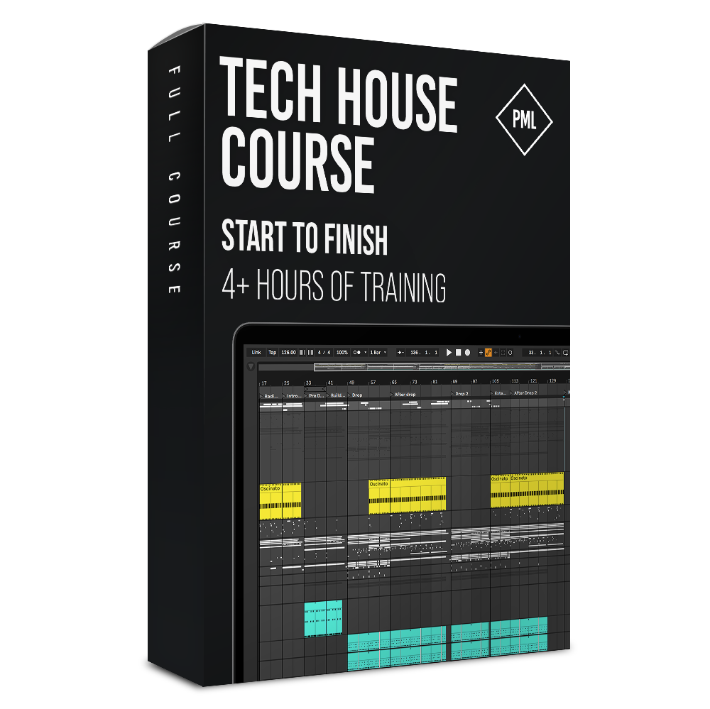 Tech House from Start to Finish Course in Ableton Live Product Box