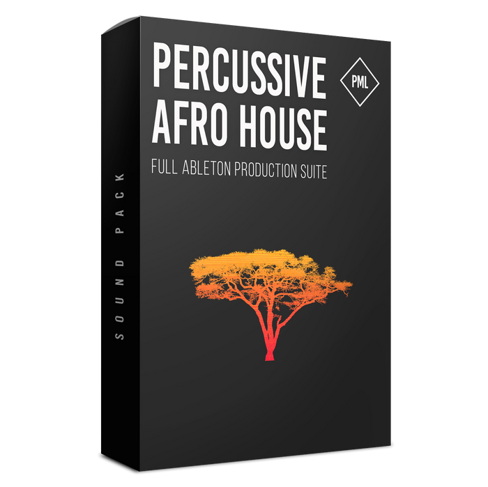 Percussive Afro House - Full Ableton Production Suite Product Box