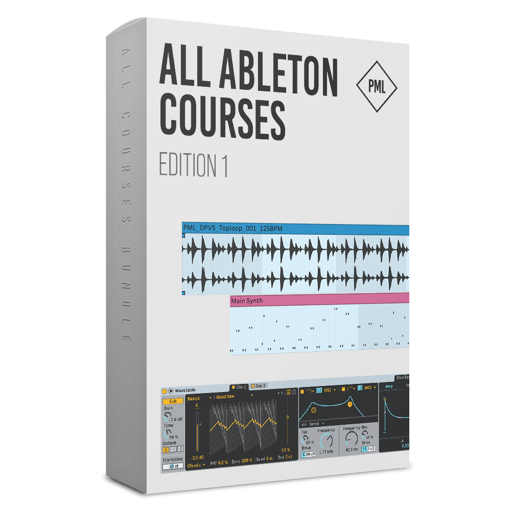 All Courses Bundle - Complete Music Production Academy Product Box