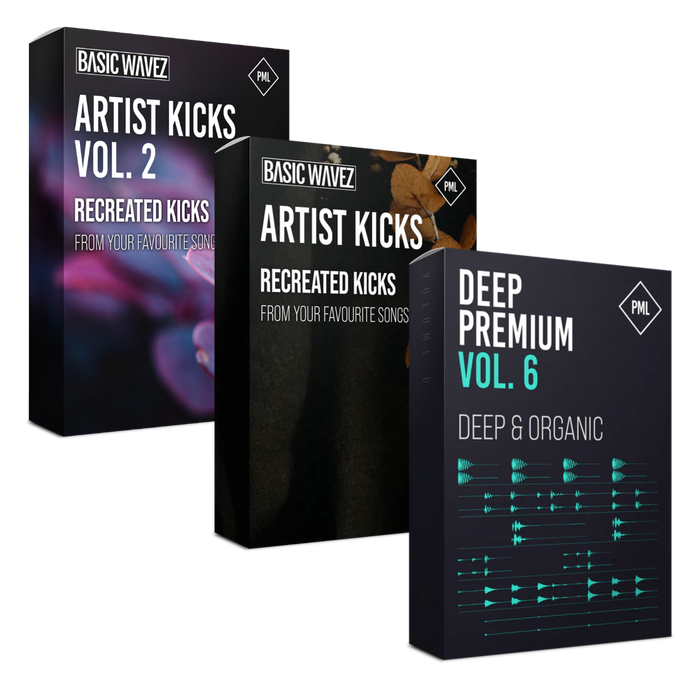 Artist Kicks Vol.1, Vol. 2 and Deep Premium Vol. 6