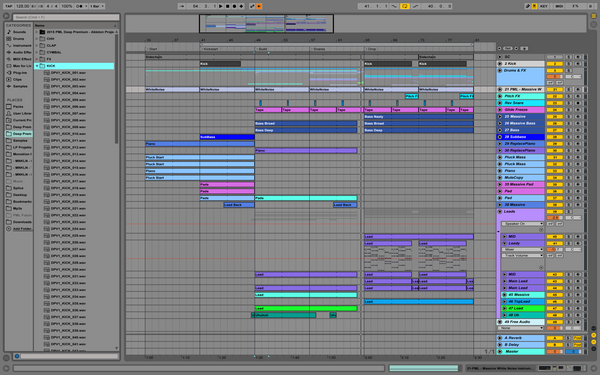 BLAU EDM Style - Ableton Template