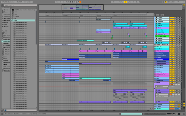 BLAU EDM Style - Ableton Template