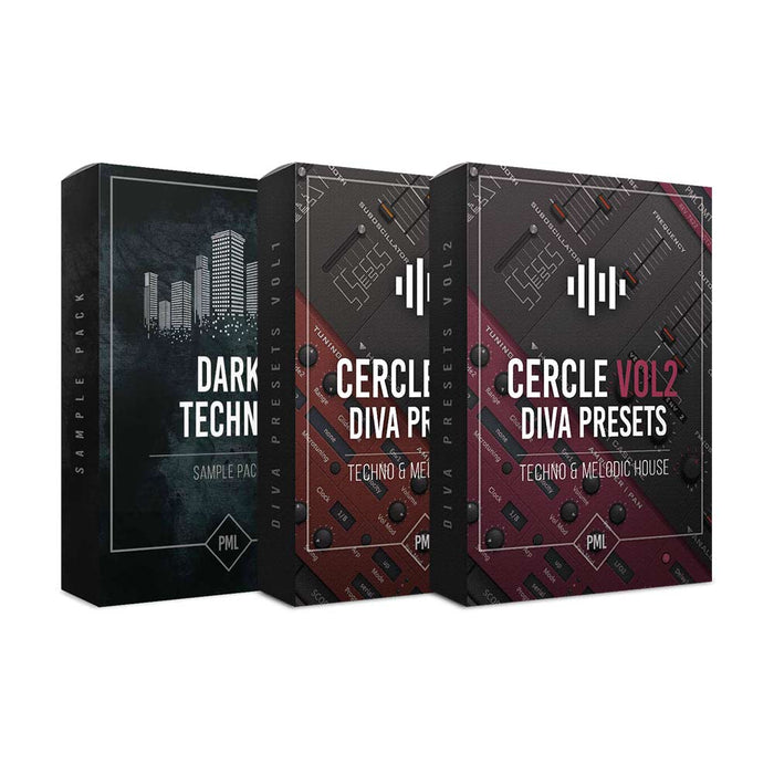 Cercle 1 + Cercle 2 + Cercle 3 + Dark Techno Pack