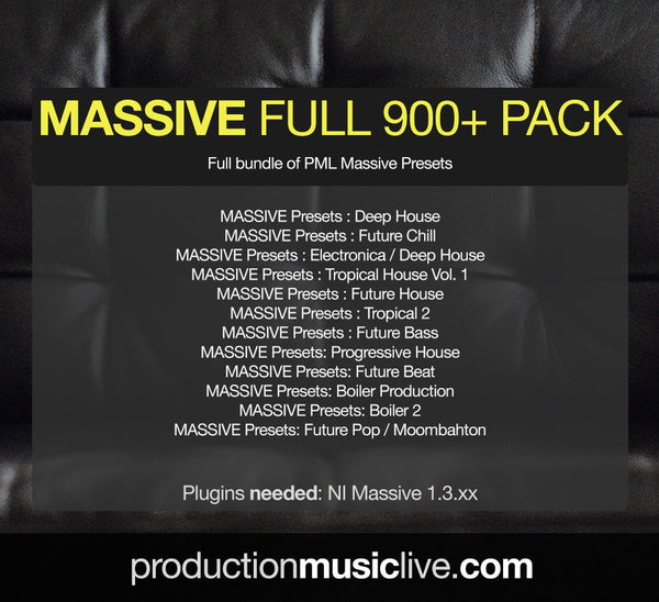 MASSIVE Presets FULL Pack (save 40%)