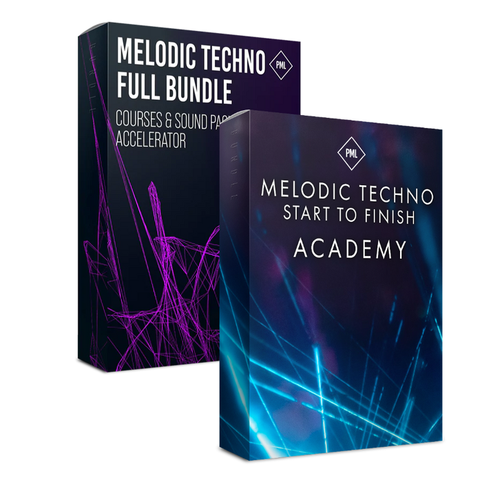 Complete Melodic Techno Academy Start to Finish + Full Melodic Techno Bundle Vol. 1