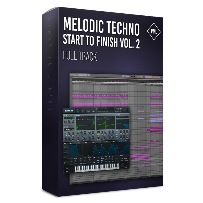 Course: Melodic Techno Track from Start to Finish Vol. 2 Product Box