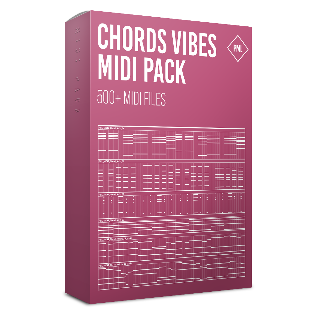 MIDI Pack - Chords Vibes (Melodies, Chord Progressions, Stab Loops) Product Box