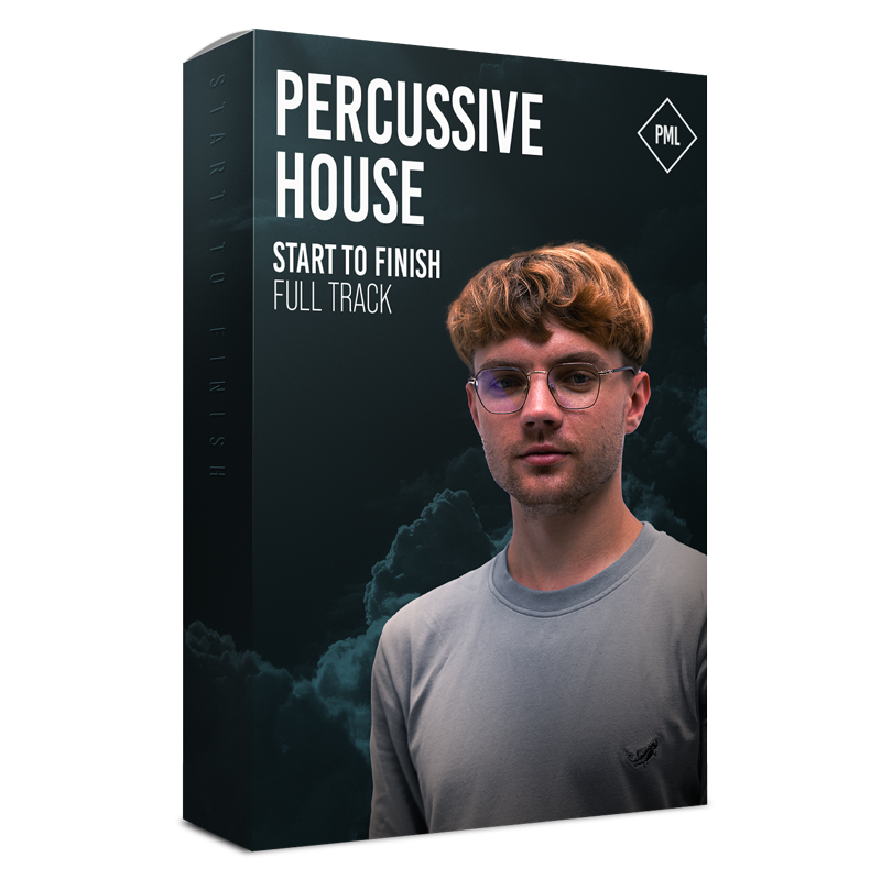 Course: Percussive House Track from Start to Finish Product Box