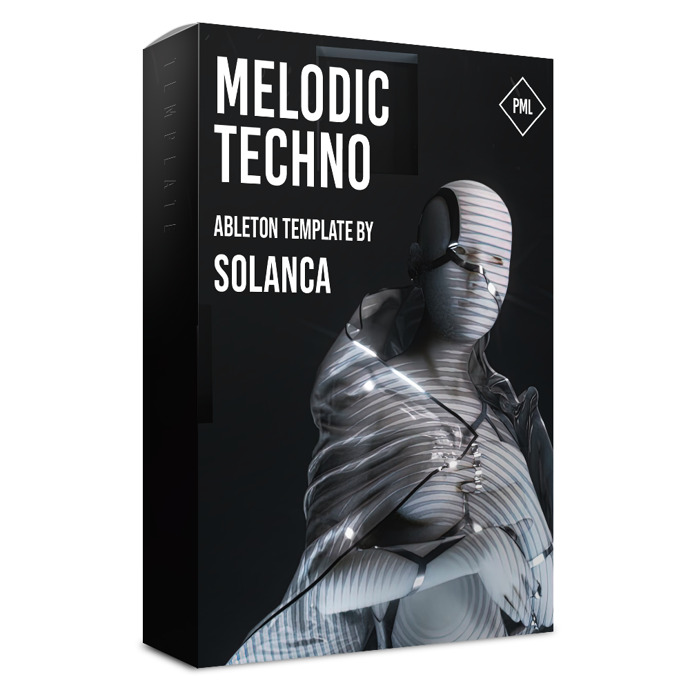 Melodic Techno - Axon Terminal - Ableton Template by Solanca Product Box