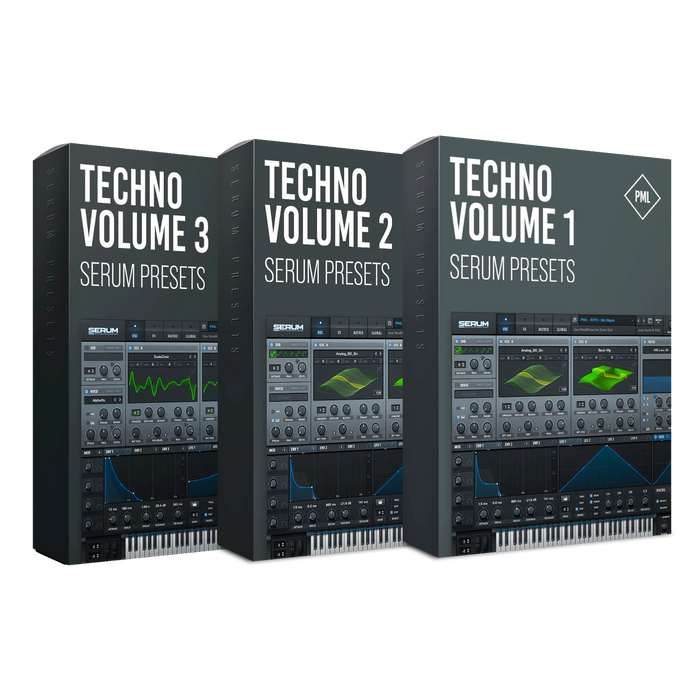 Serum Techno Presets Vol. 1-3