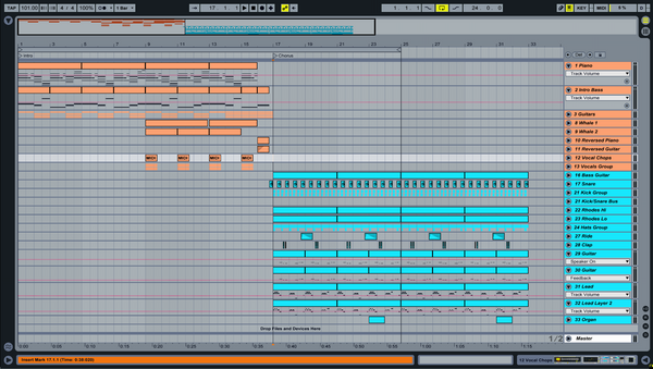 Calvin Slides - Ableton Template