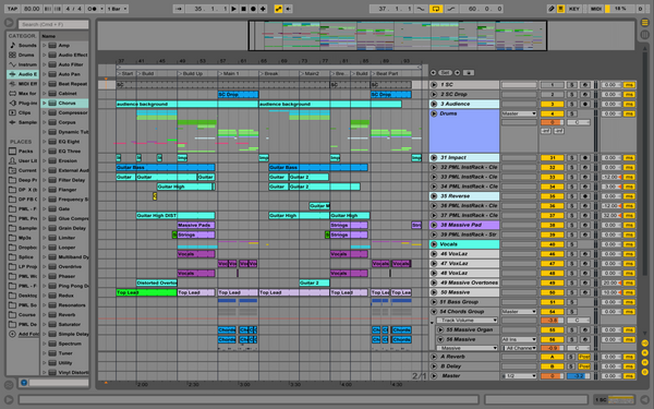 Smoked Chains Down - Ableton Template