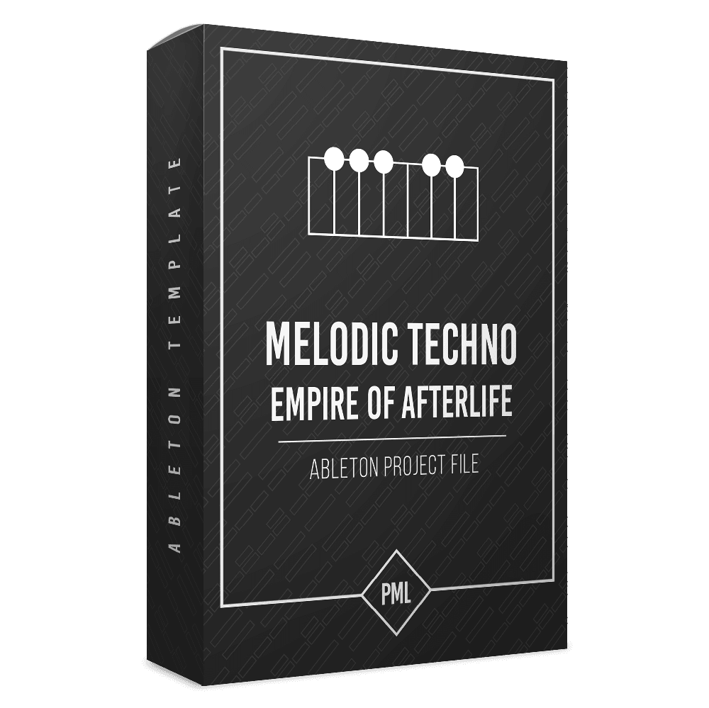Melodic Techno - Empire of Afterlife - Ableton Template Product Box