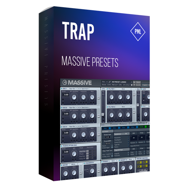 Massive Presets: Trap (+ Midis)