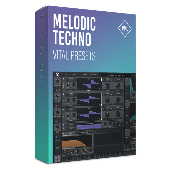 Vital Preset Pack for Melodic Techno and Techno