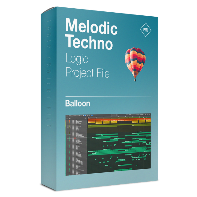Balloon - Melodic Techno Logic Pro X & Serum Template (by The Producer Tutor)
