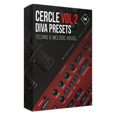 Cercle Sounds Vol 2 - Diva Preset Pack for Techno