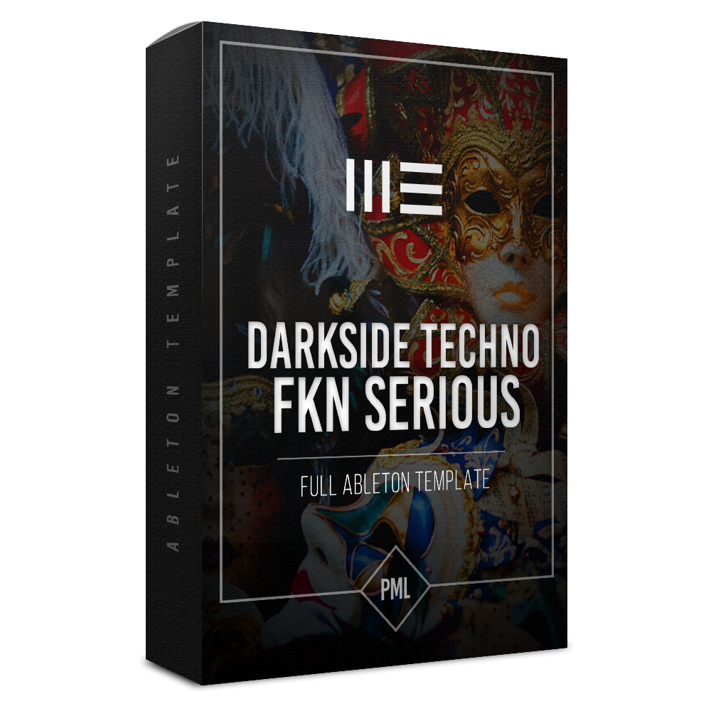 Dark Progressive Techno - Darkside - Techno Ableton Template Product Box