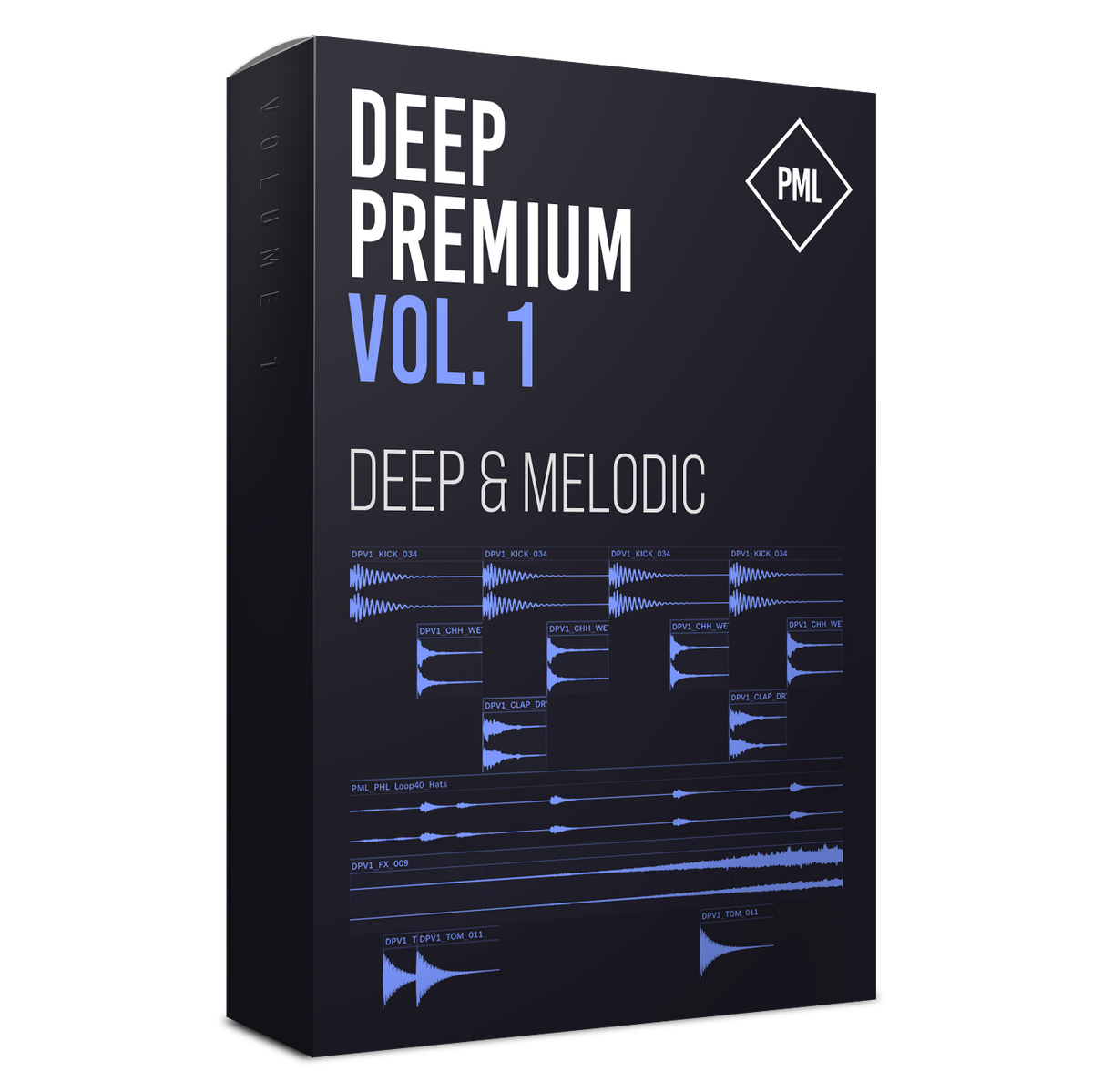 Deep Premium Vol.1 - Drum Sample Pack Product Box