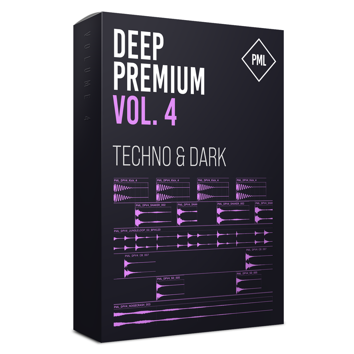 Deep Premium Vol.4 - Drum Sample Pack Product Box