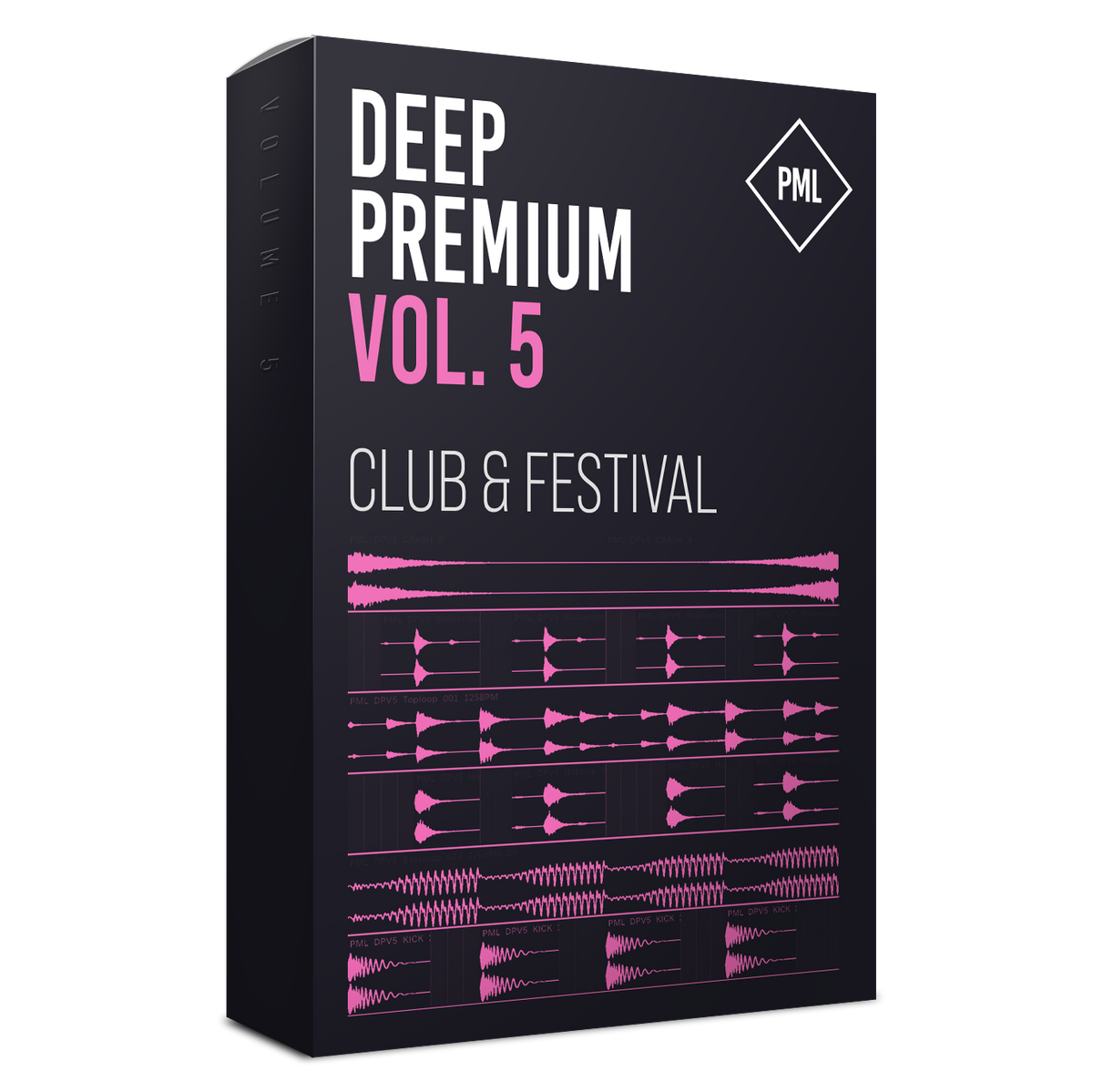 Deep Premium Vol.5 - Drum Sample Pack Product Box