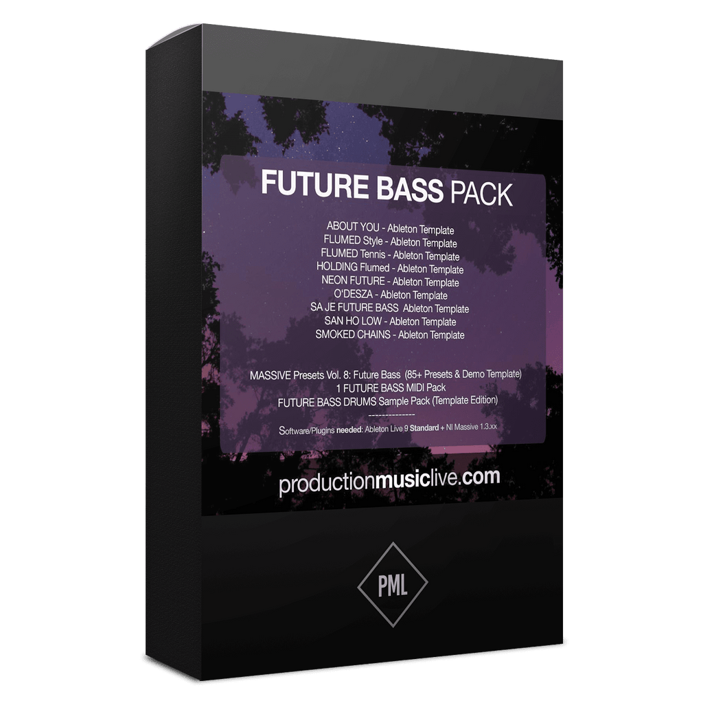 Future Bass BIG Pack - 8 Templates + Presets, MIDIs + Samples (save 40%)