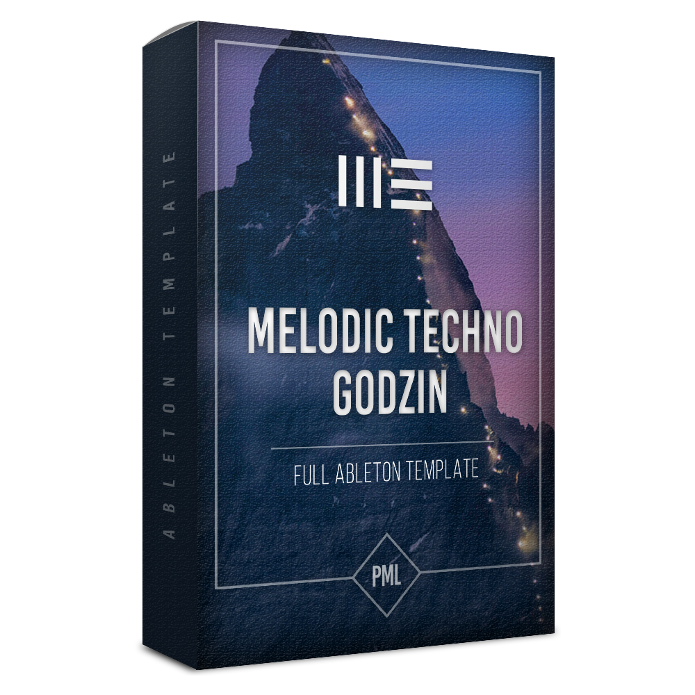 Melodic Techno - Godzin - Ableton Template Product Box