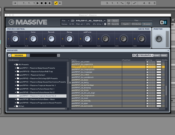 MASSIVE Presets: Tropical 2