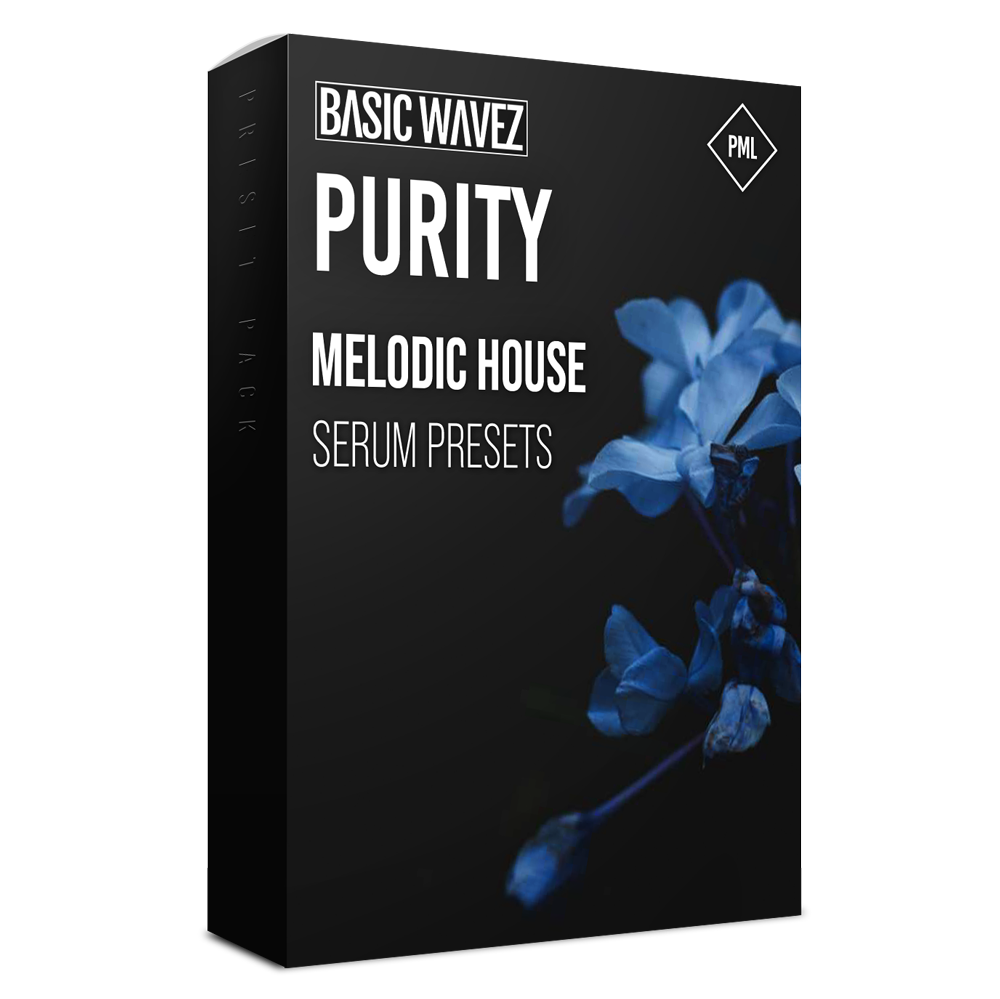 Purity - Melodic House Serum Presets by Bound to Divide Product Box