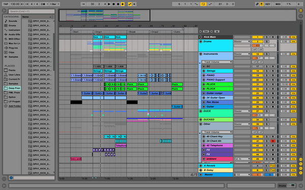 Lunacy Chill Trap Ableton Live 9 Only Template | PML