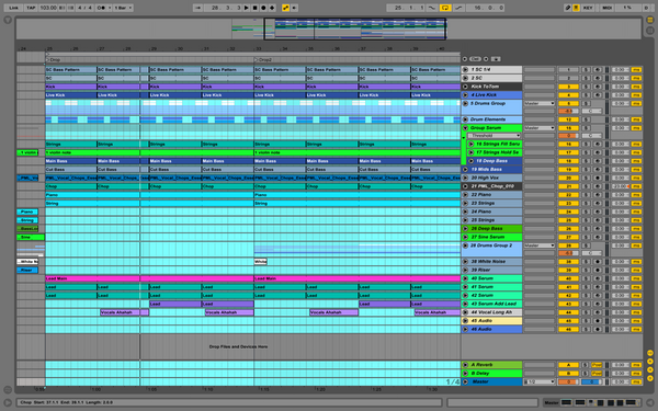 Something Just Dropped - Ableton Template