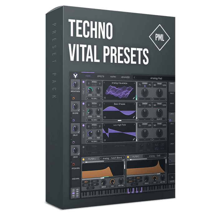 Vital Techno Presets