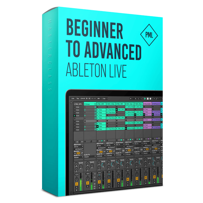 Course: Beginner to Advanced in Ableton Live - Music Production from Start To Finish Product Box